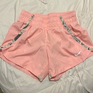 Peachy Pink Nike Athletic Shorts